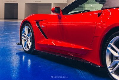 Maxton Side Skirts Diffusers Chevrolet Corvette C7