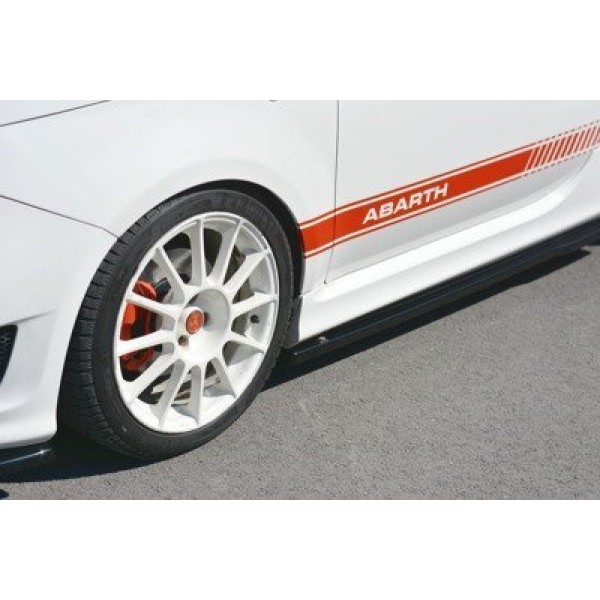 Maxton Side Skirts Diffusers Fiat 500 Abarth Mk1 - Image 2