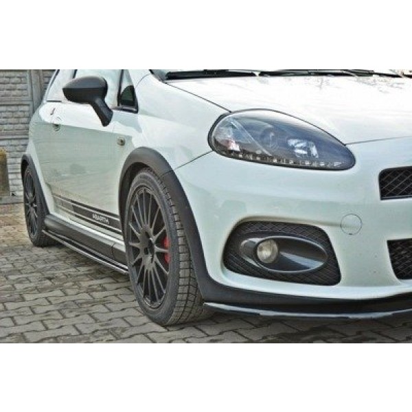 Maxton Side Skirts Diffusers Fiat Grande Punto Abarth - Image 3