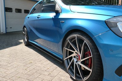 Maxton Side Skirts Diffusers Mercedes-Benz W176 Amg-Line Preface