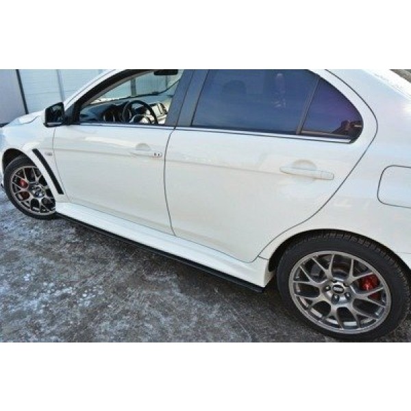 Maxton Side Skirts Diffusers Mitsubishi Lancer Evo X - Image 2