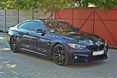Maxton Side Skirts Diffusers For Bmw 4 F32 M-Pack