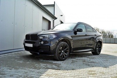 Maxton Side Skirts Diffusers For Bmw X6 F16 Mpack