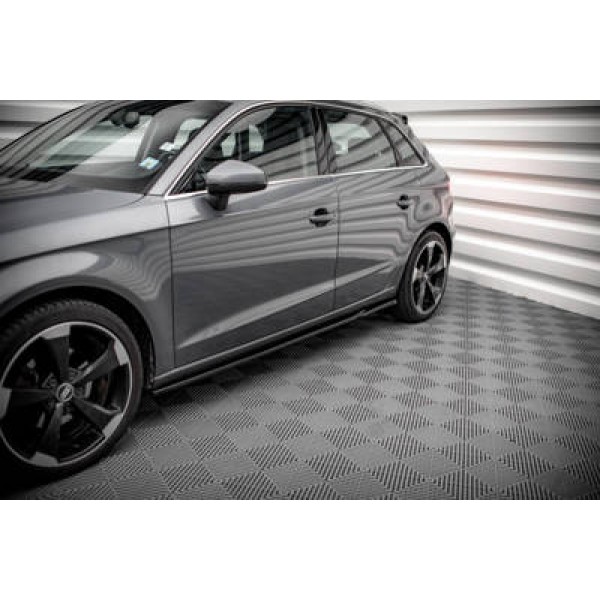 Maxton Side Skirts Diffusers Audi A3 Sportback 8v - Image 3