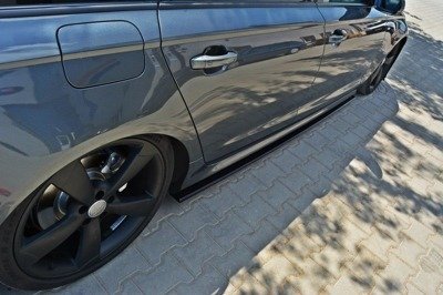 Maxton Side Skirts Diffusers Audi S6 / A6 S-Line C7