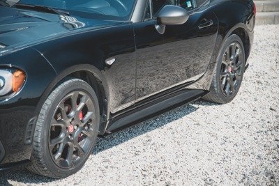 Maxton Side Skirts Diffusers Fiat 124 Spider Abarth