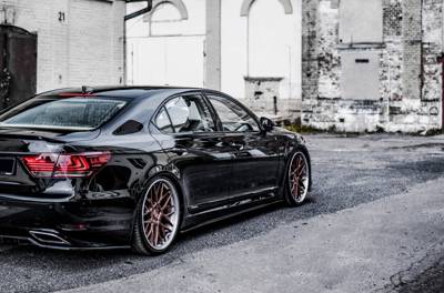 Maxton Side Skirts Diffusers Lexus Ls Long Wheelbase Mk4 Facelift