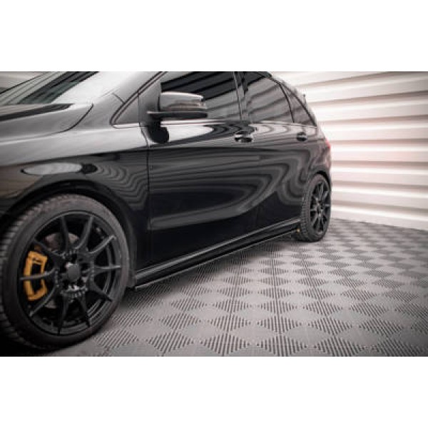 Maxton Side Skirts Diffusers Mercedes-Benz B W246 Facelift - Image 3