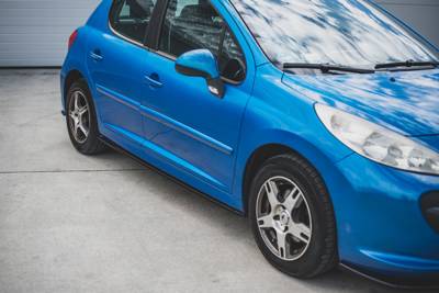 Maxton Side Skirts Diffusers Peugeot 207 Sport