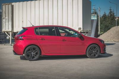 Maxton Side Skirts Diffusers Peugeot 308 Gt Mk2 Facelift