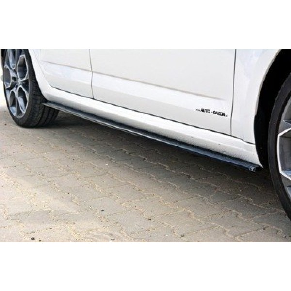 Maxton Side Skirts Diffusers Skoda Octavia Rs Mk3 / Mk3 Fl Hatchback / Kombi - Image 2