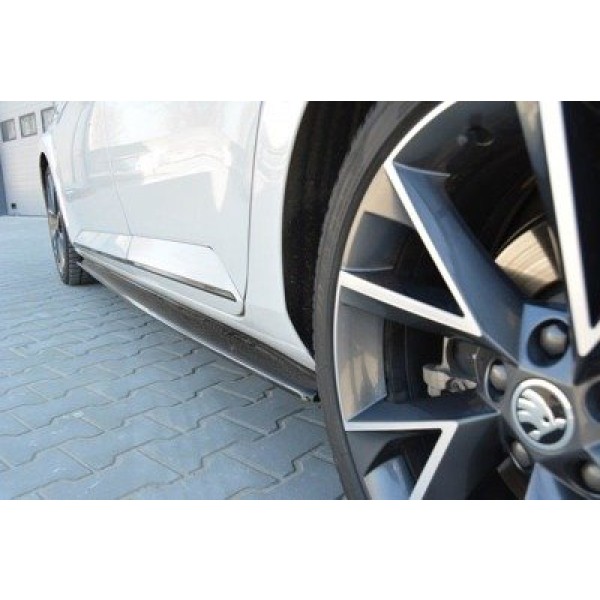 Maxton Side Skirts Diffusers Skoda Superb Mk3 - Image 2