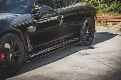 Maxton Side Skirts Diffusers V.1 Porsche Panamera Turbo 970 Facelift