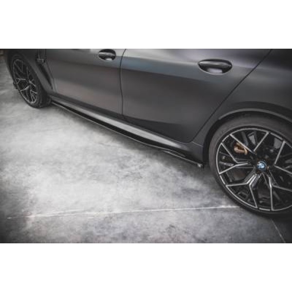 Maxton Side Skirts Diffusers V.2 Bmw M8 Gran Coupe F93 / 8 Gran Coupe M-Pack G16 - Image 2