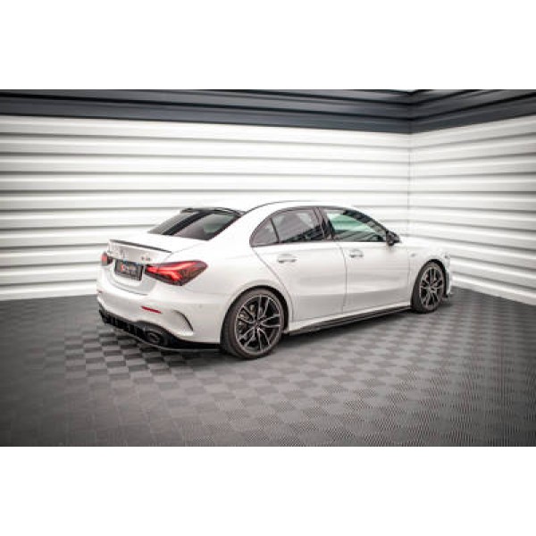 Maxton Side Skirts Diffusers V.2  Mercedes A35 Amg / Amg-Line W177 - Image 2