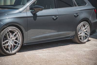 Maxton Side Skirts Diffusers V.4 Seat Leon Cupra / Fr Mk3 Fl