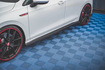 Maxton Side Skirts Diffusers Volkswagen Golf 8 Gti / Gti Clubsport / R-Line