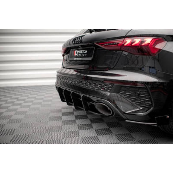 Maxton Street Pro Rear Diffuser Audi Rs3 Sportback 8y - Image 2