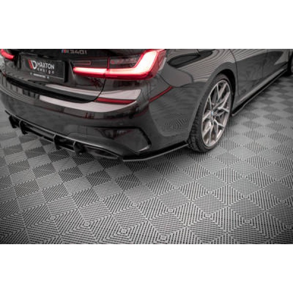 Maxton Street Pro Rear Side Splitters V.1 Bmw M340i G20 / G21 - Image 2