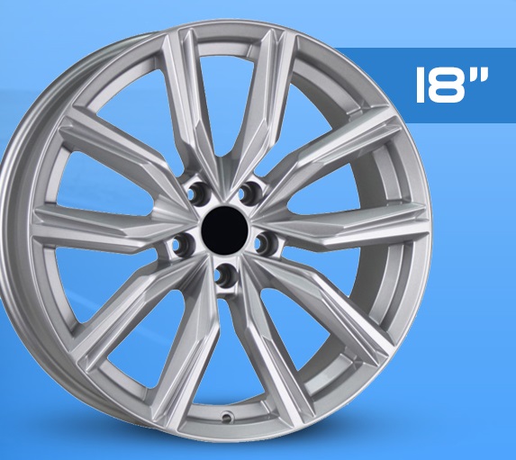 Llanta Italian Wheels STYLE VW V191 SILVER 8.0x19" 5x112 ET40 CB57.1