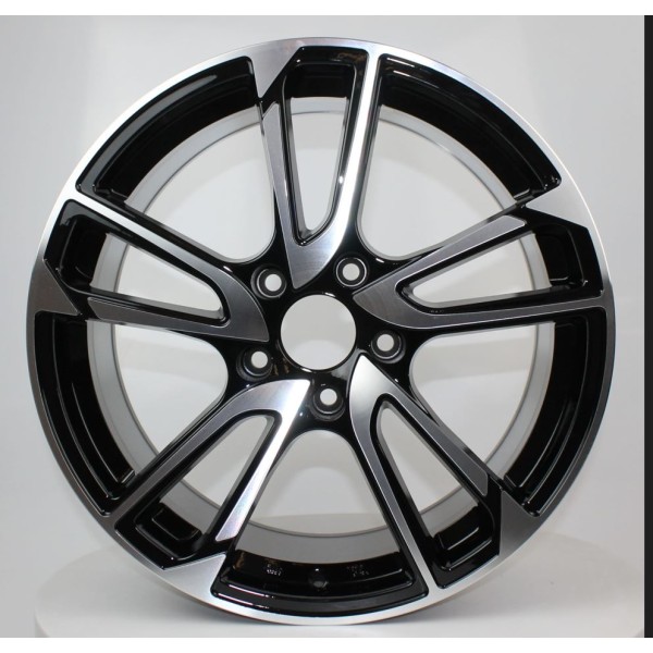 Llanta Italian Wheels STYLE BMW NEW MAGIC NEGRO PULIDO 8.0x18" 5x120 ET33 CB72.6