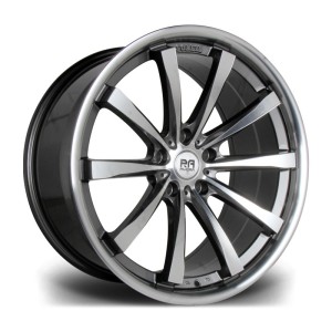 Llanta Riviera Wheels ASCOT Gunmetal Polished 8.5x20" 5x120 ET35 CB74.1