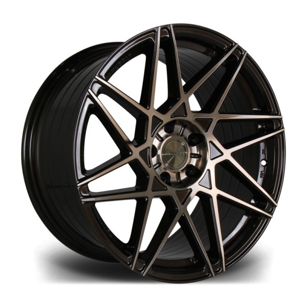 Llanta Riviera Wheels RF2 Bronze Double Dark Tint 9.5x19" 5x120 ET38 CB73.1