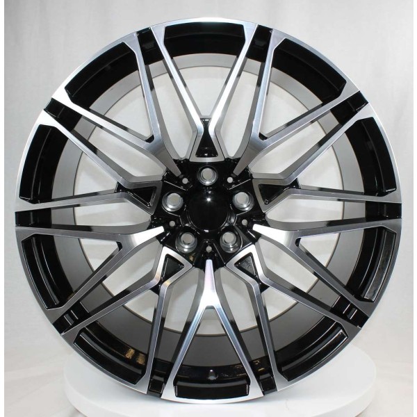 Llanta Italian Wheels STYLE BMW BARI NEGRO PULIDO 11.5x21" 5x112 ET40 CB66.6