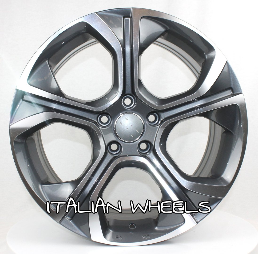 Llanta Italian Wheels STYLE AUDI AGORA ANTRACITA PULIDA 8.0x18" 5x112 ET35 CB66.5