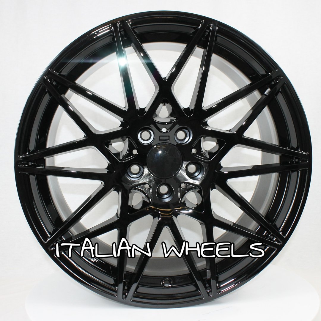 Llanta Italian Wheels STYLE BMW BOGUE BLACK 8.5x19" 5x120 ET35 CB72.6