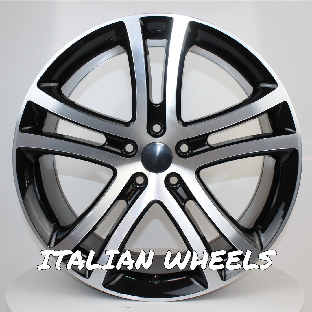 Llanta Italian Wheels STYLE VW VR549 concave NEGRO PULIDO 8.5x19" 5x112 ET33 CB57.1