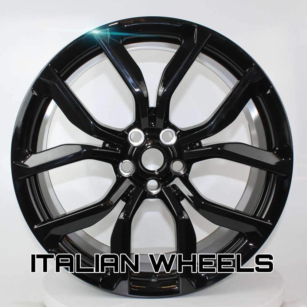 Llanta Italian Wheels STYLE LAND ROVER EIVISSA NEGRAS 9.5x22" 5x120 ET45 CB72.6