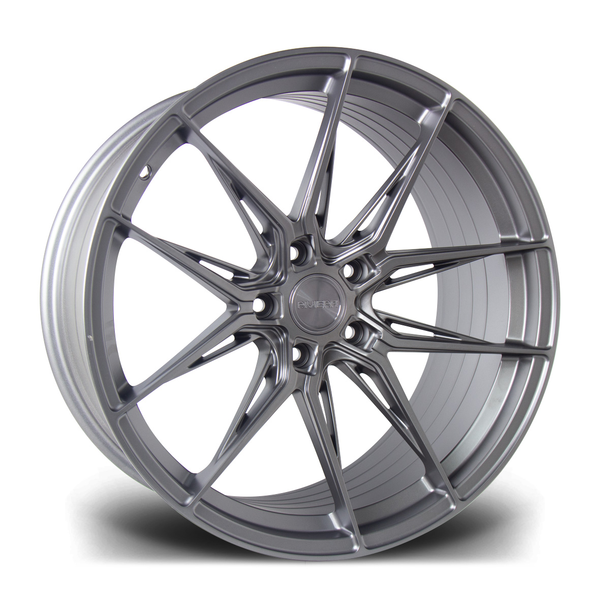 Llanta Riviera Wheels RF107 Matt Graphite 10.0x20" 5x120 ET38 CB72.6