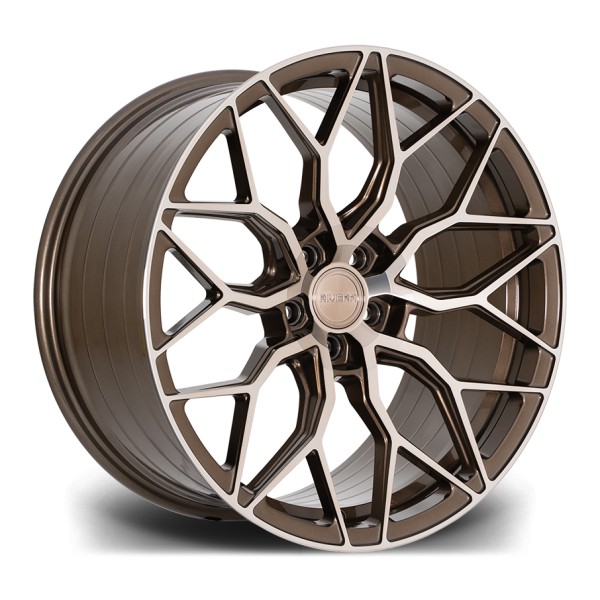 Llanta Riviera Wheels RF108 Bronze Double Dark Tint 8.5x19" BLANK ET15-45 CB73.1