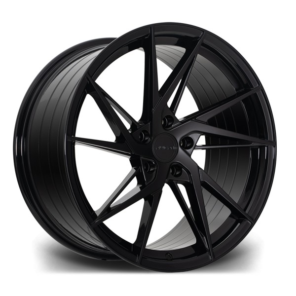 Llanta Riviera Wheels RF109 Gloss Black 8.5x20" BLANK ET20-45 CB74.1