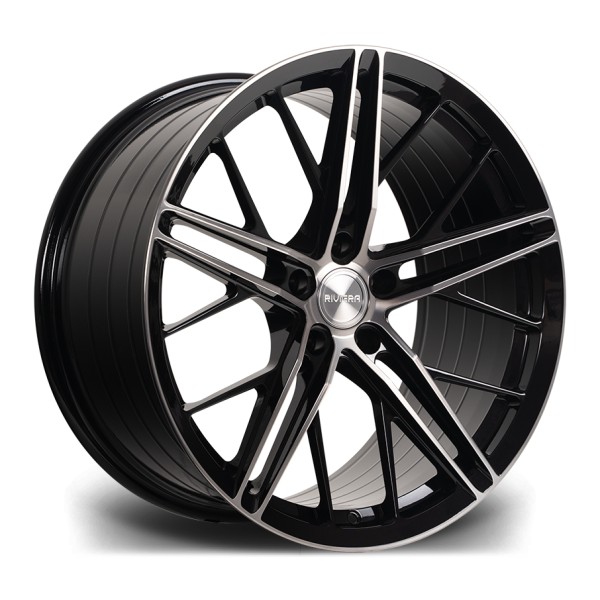 Llanta Riviera Wheels RF4 Black Polished Dark Tint 10.0x20" 5x120 ET38 CB72.5