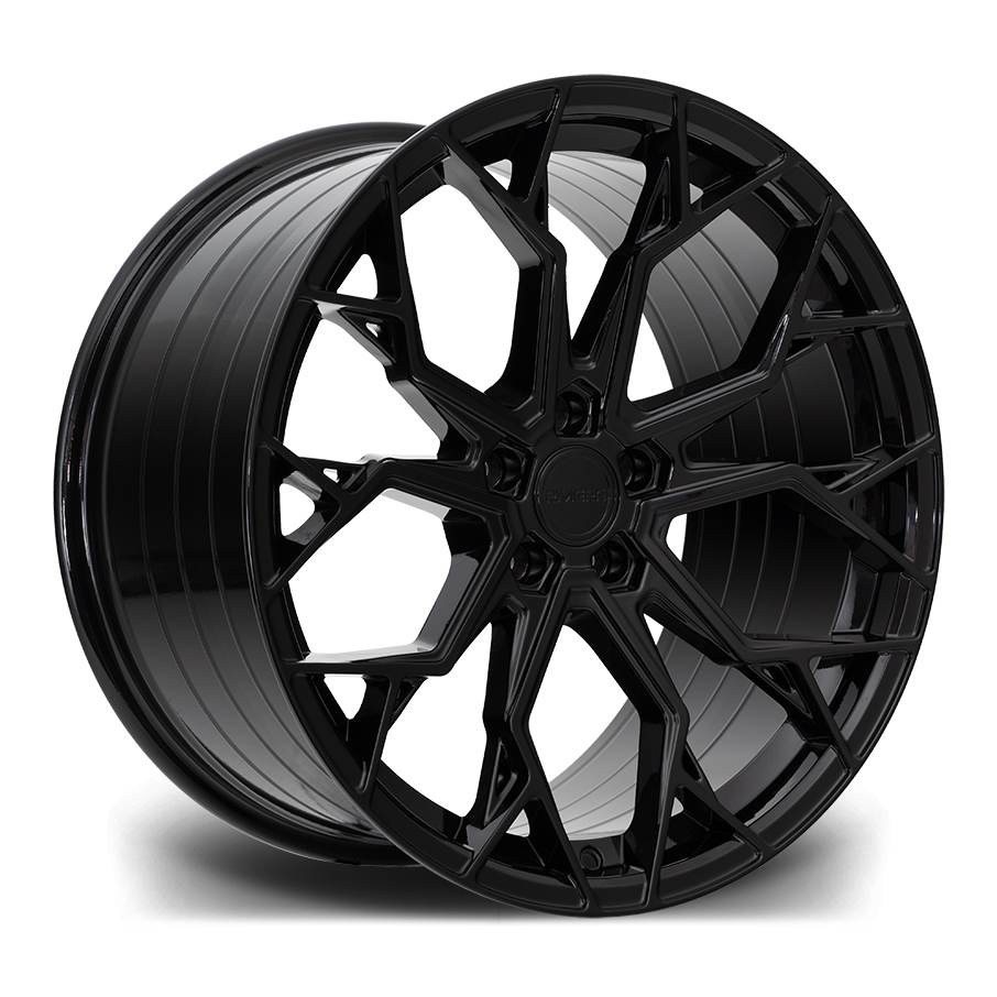 Llanta Riviera Wheels RF5 Gloss Black 9.0x20" 5x112 ET32 CB73.1