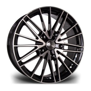 Llanta Riviera Wheels RTS Black Polished Dark Tint 8.0x20" 5x160 ET50 CB65.1