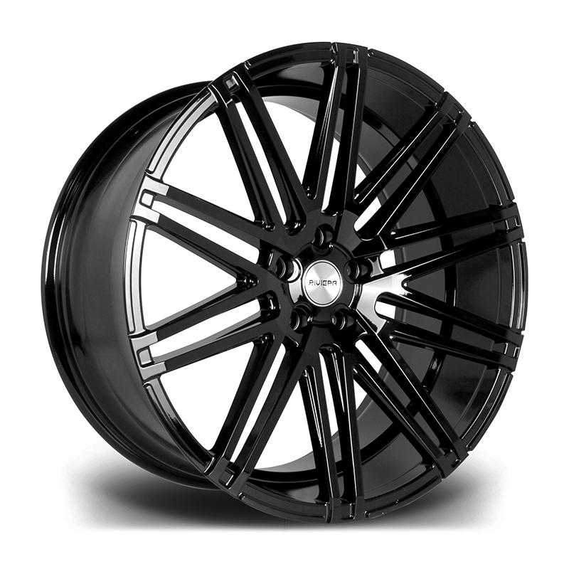 Llanta Riviera Wheels RV120 Gloss Black 10.5x22" 5x120 ET35 CB72.6