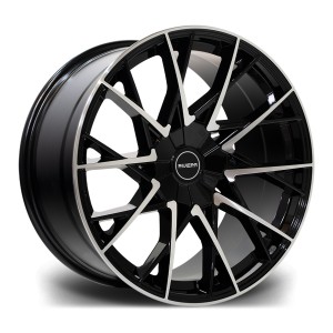 Llanta Riviera Wheels RV197 Black Polished 10.0x22" 5x120 ET35 CB74.1