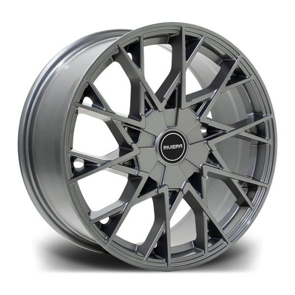 Llanta Riviera Wheels RV197 Dark Grey 8.0x18" BLANK ET42 CB73.1