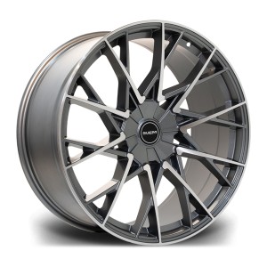 Llanta Riviera Wheels RV197 Gunmetal Polished 10.0x22" 5x120 ET35 CB74.1