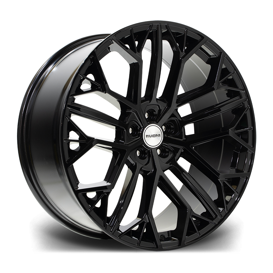 Llanta Riviera Wheels RV198 Gloss Black 10.0x22" 5x120 ET35 CB74.1