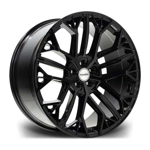 Llanta Riviera Wheels RV198 Gloss Black 10.0x22" 5x112 ET20 CB66.6