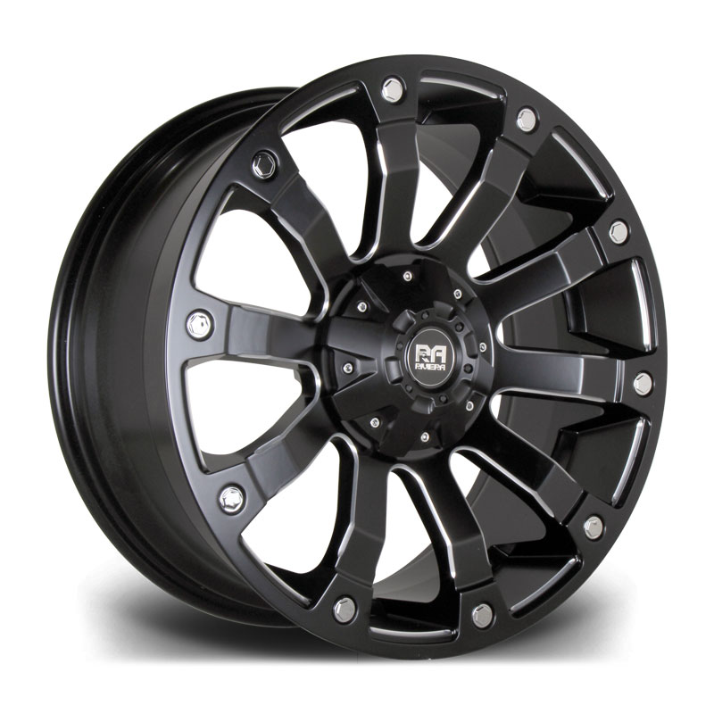 Llanta Riviera Wheels RX500 Black Polished 9.0x20" 6x114.3 ET20 CB66.1