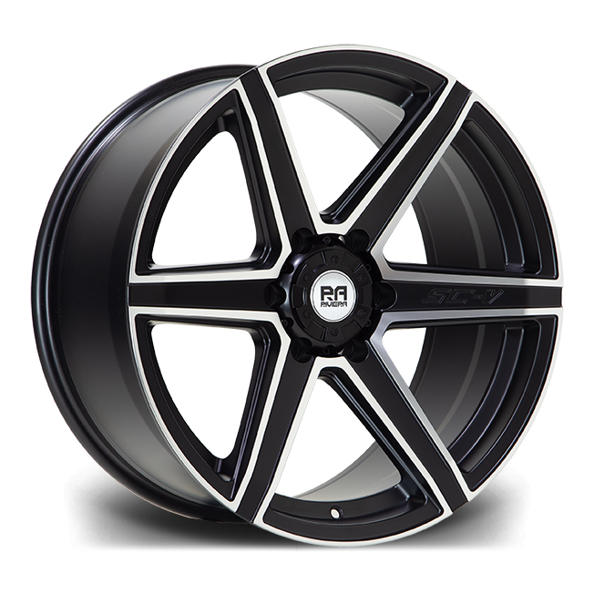 Llanta Riviera Wheels RX800 Satin Black Milled Edge 9.0x20" 6x114.3 ET20 CB110