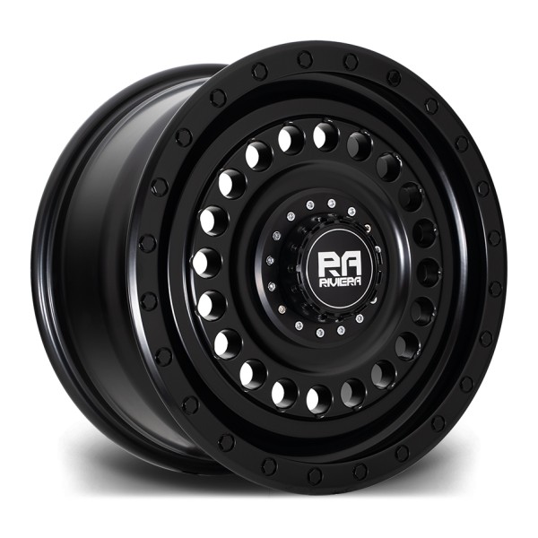 Llanta Riviera Wheels RXS3 Matt Black Black Riv 8.0x17" 5x120 ET40 CB65.1