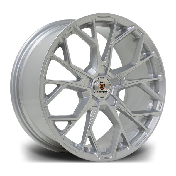 Llanta Stuttgart Wheels SF12 Silver 8.5x18" BLANK ET42 CB72.6