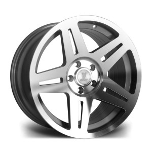 Llanta Stuttgart Wheels ST11 Silver Polished 9.5x18" BLANK ET15-45 CB73.1