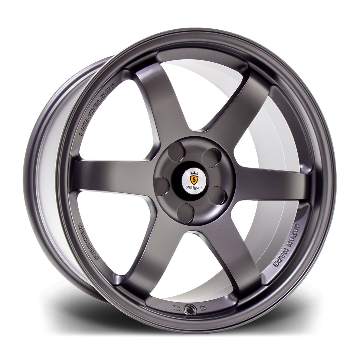 Llanta Stuttgart Wheels ST16-N Matt Gunmetal 7.5x17" 4x100/108 ET38 CB73.1